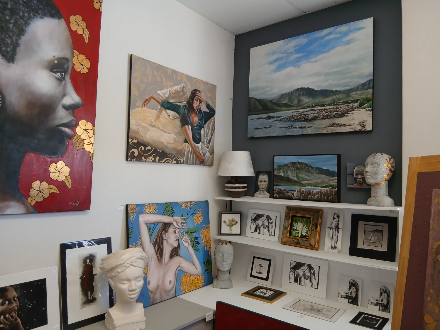 2024, the studio in Pringle Bay was a refuge regardless of the baboons