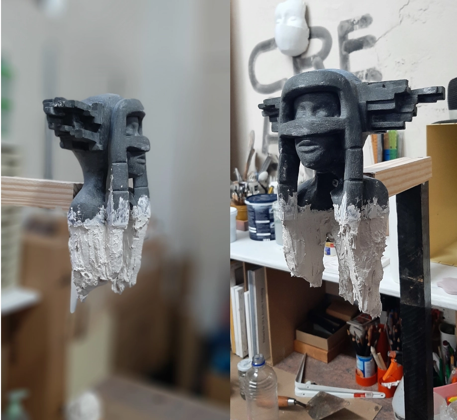 Sculpture evolving