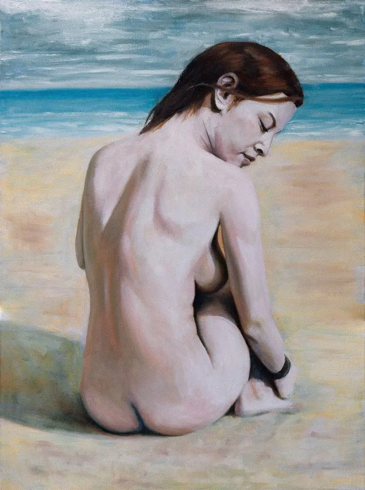 Alyssa on the Beach