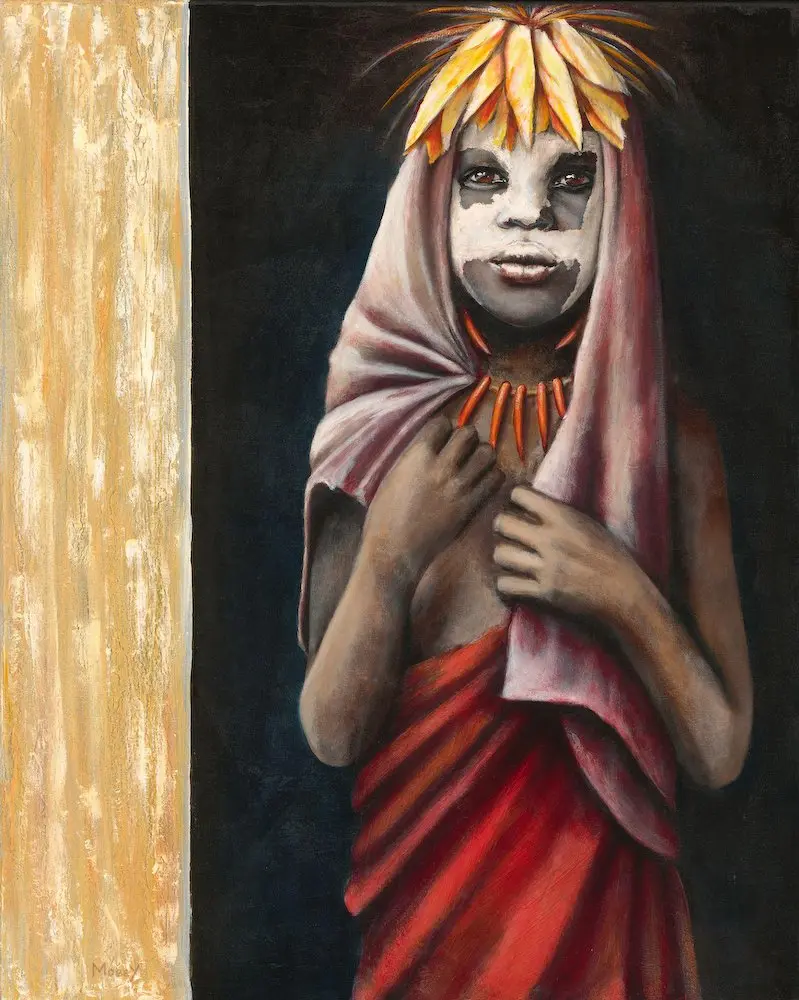 Child in a Doorway