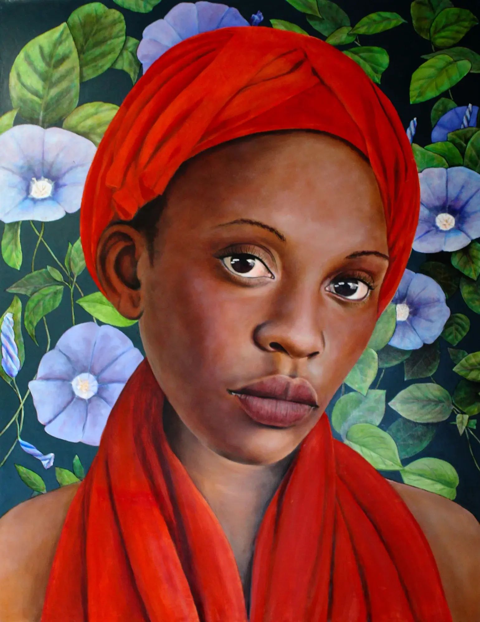 Thelma With Cadmium Headscarf