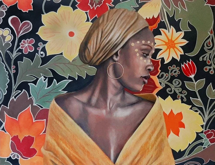 Thelma With Cloisonne