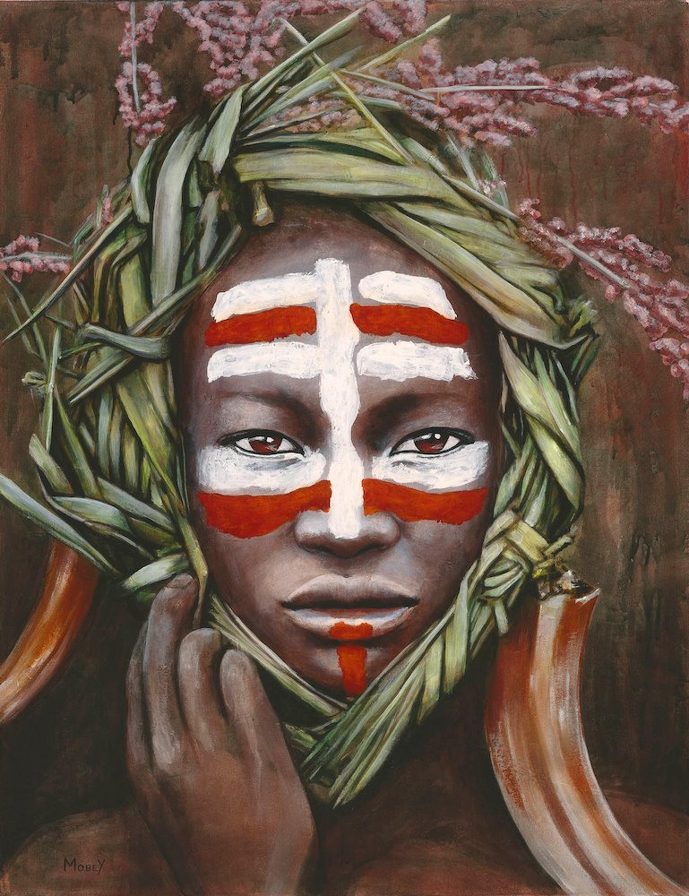 Youth with Tusks and Heather